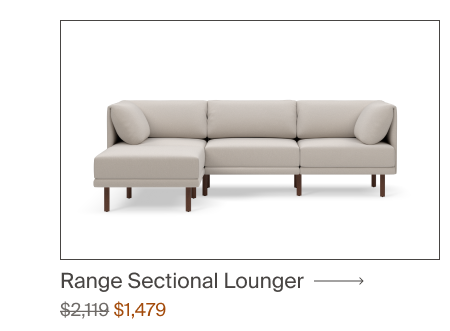 Range 4-Piece Sectional Lounger