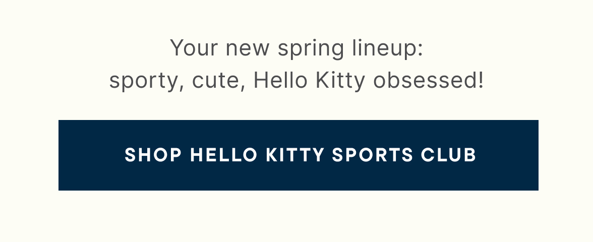 Just Dropped Hello Kitty