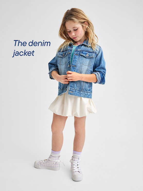 Toddler Girls Denim Jacket 