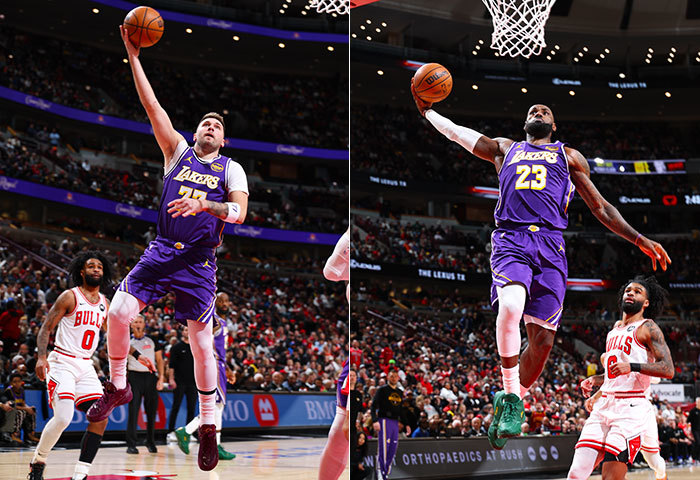 Luka Dončić, LeBron James