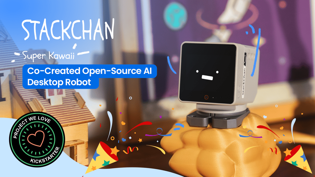 StackChan: Kawaii Co-Created Open-Source AI Desktop Robot