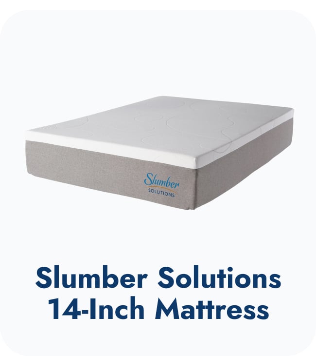 Slumber Solutions 14-inch Gel Memory Foam Choose Your Comfort Mattress - White
