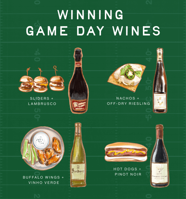 Winning Game Day Wines