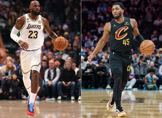 LeBron James, Donovan Mitchell