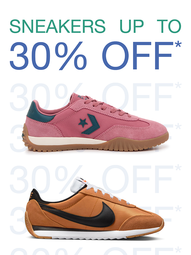 Sneakers Up To 30% Off