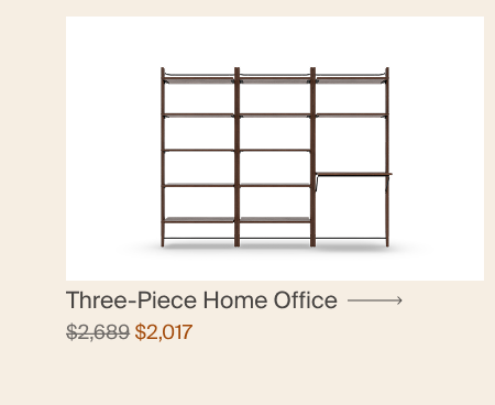Title Triple Storage Bookshelf