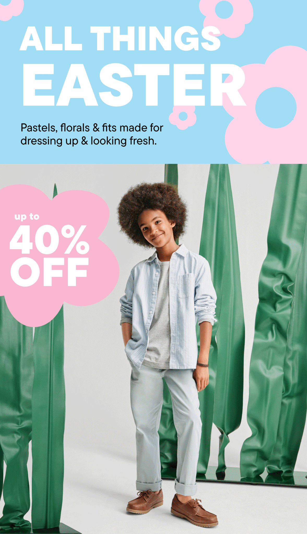 Up to 40% Off Easter 