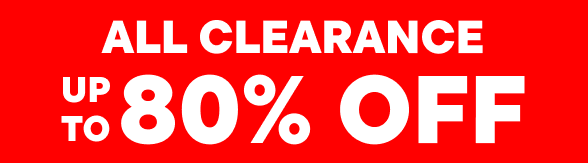 Up to 80% off Clearance