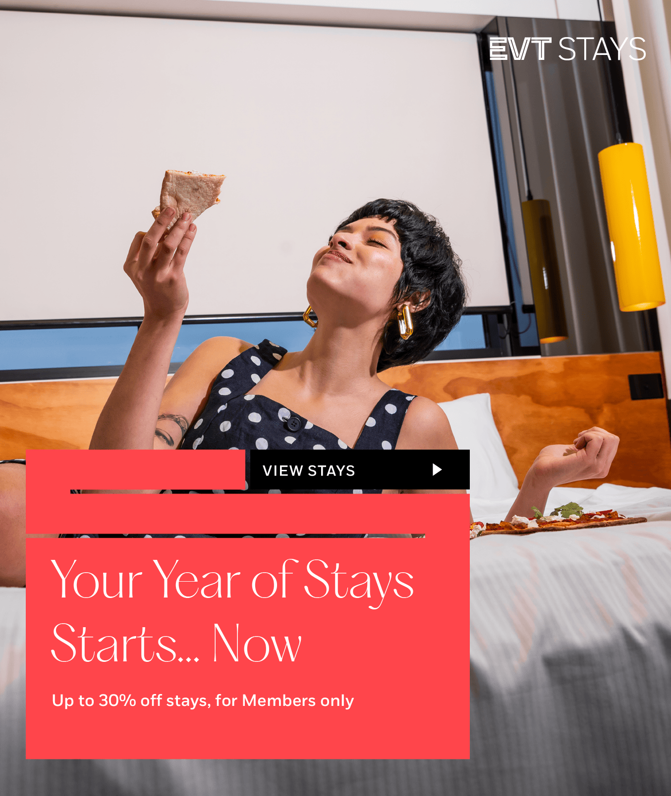 EVT Stays Flash Sale