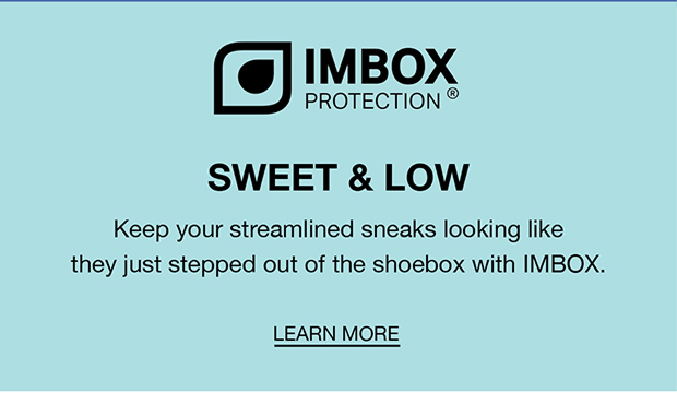 IMBOX PROTECTION | SWEET & LOW | LEARN MORE