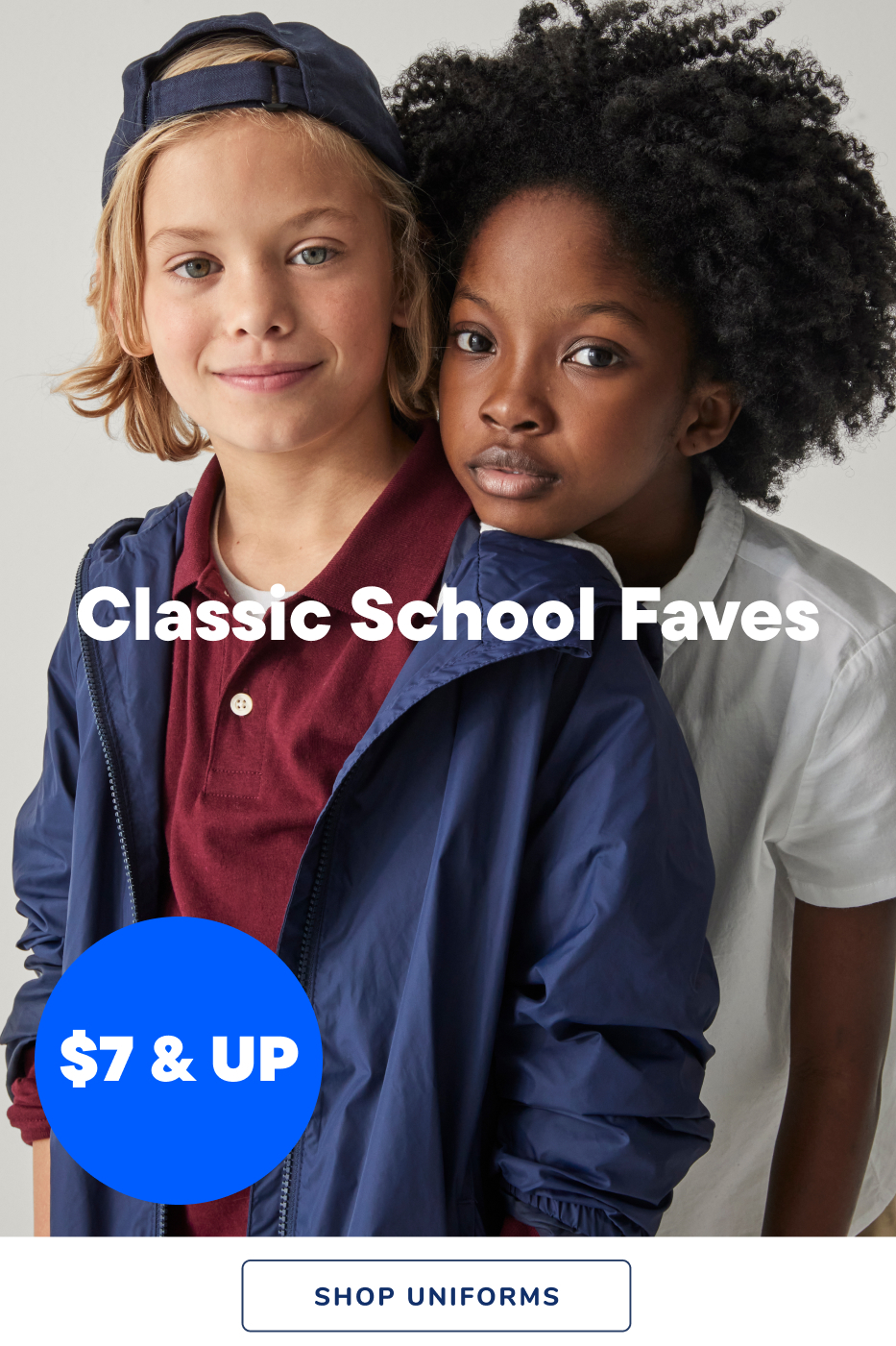 $7 & up Uniform Faves