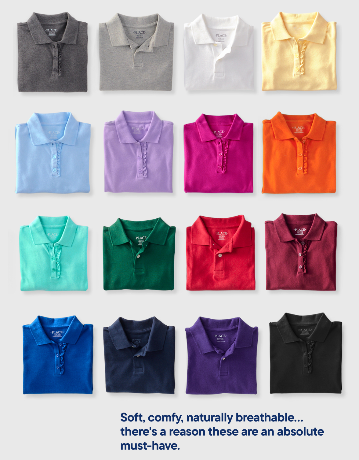 $7 & Up Polos with code