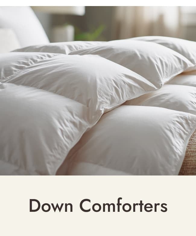 Save on Down Comforters