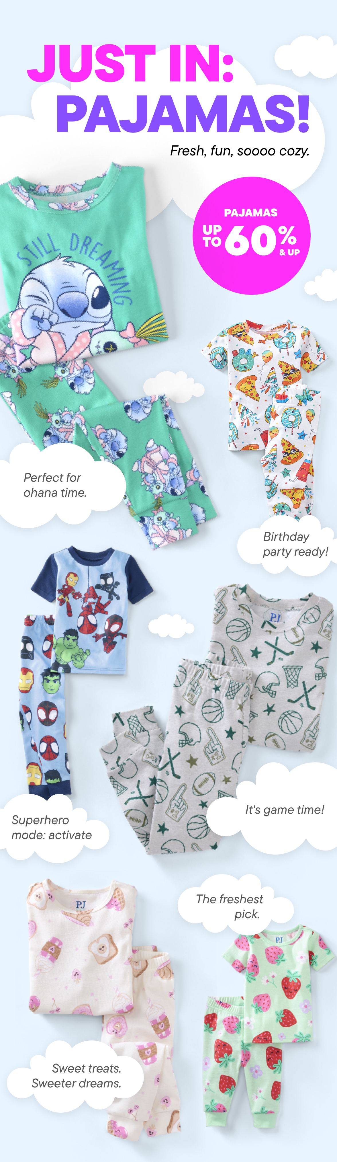 Up to 60% off Pajamas