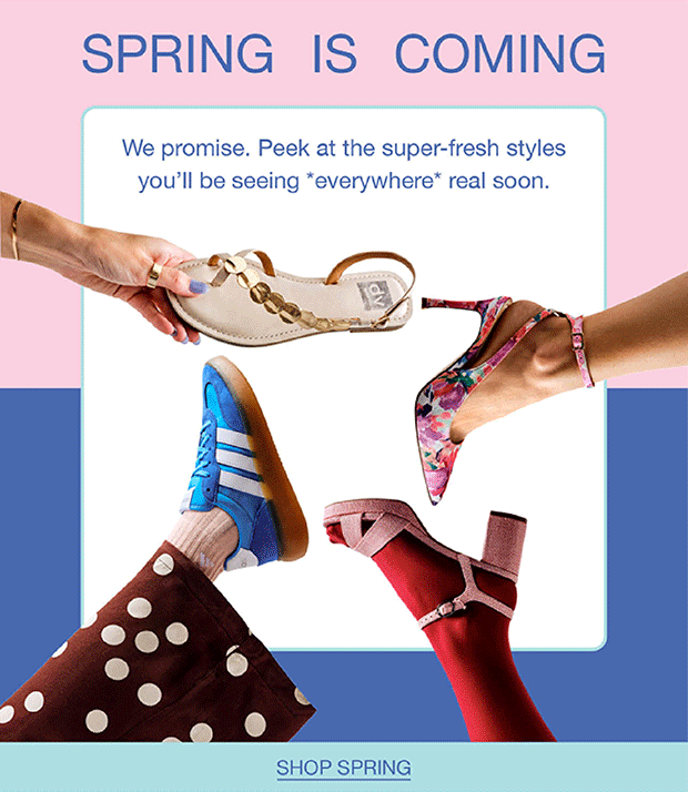 Spring is Coming - SHOP SPRING