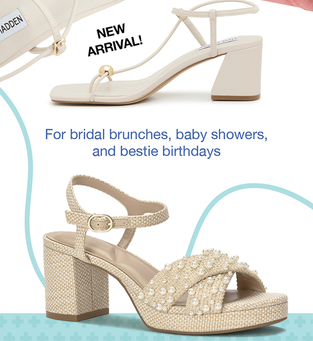 New Arrival! For bridal brunches, baby showers, and bestie birthdays
