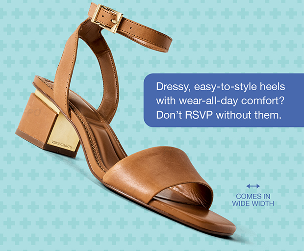 Dressy, easy-to-style heels with wear-all-day comfort? Don't RSVP without them.