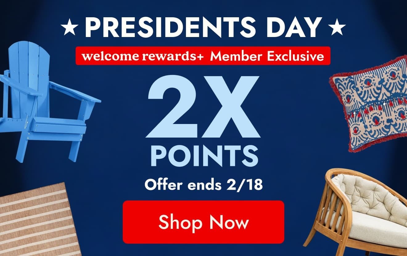 Loyalty 2x Rewards Promo Shop Now