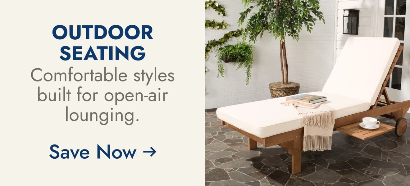 Save on Outdoor Seating