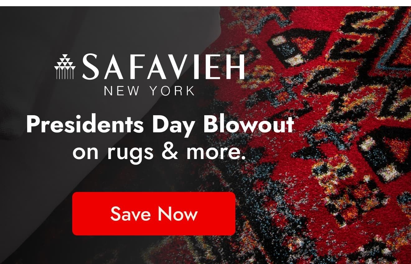 Safavieh: President’s Day Blowout on Rugs + More!