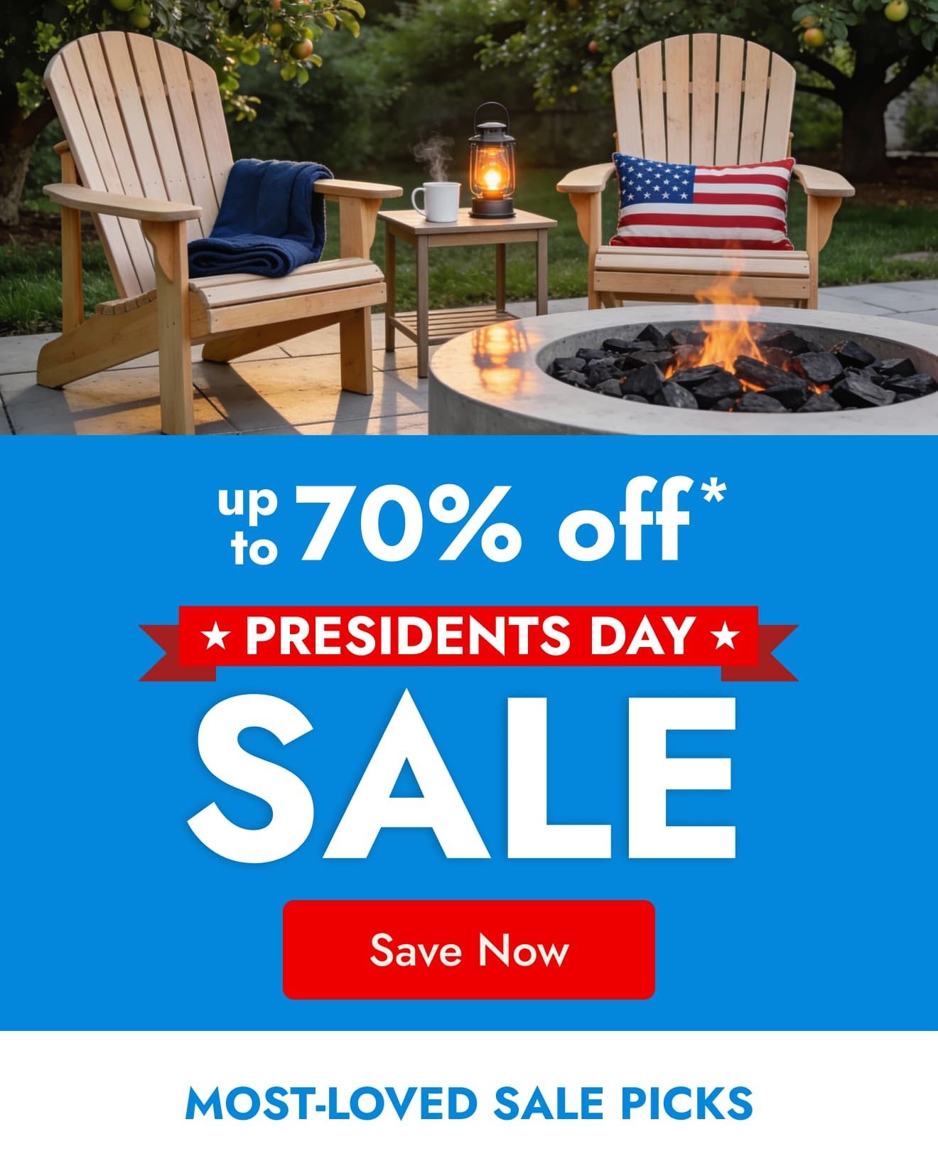Shop Presidents Day - Up to 70% off