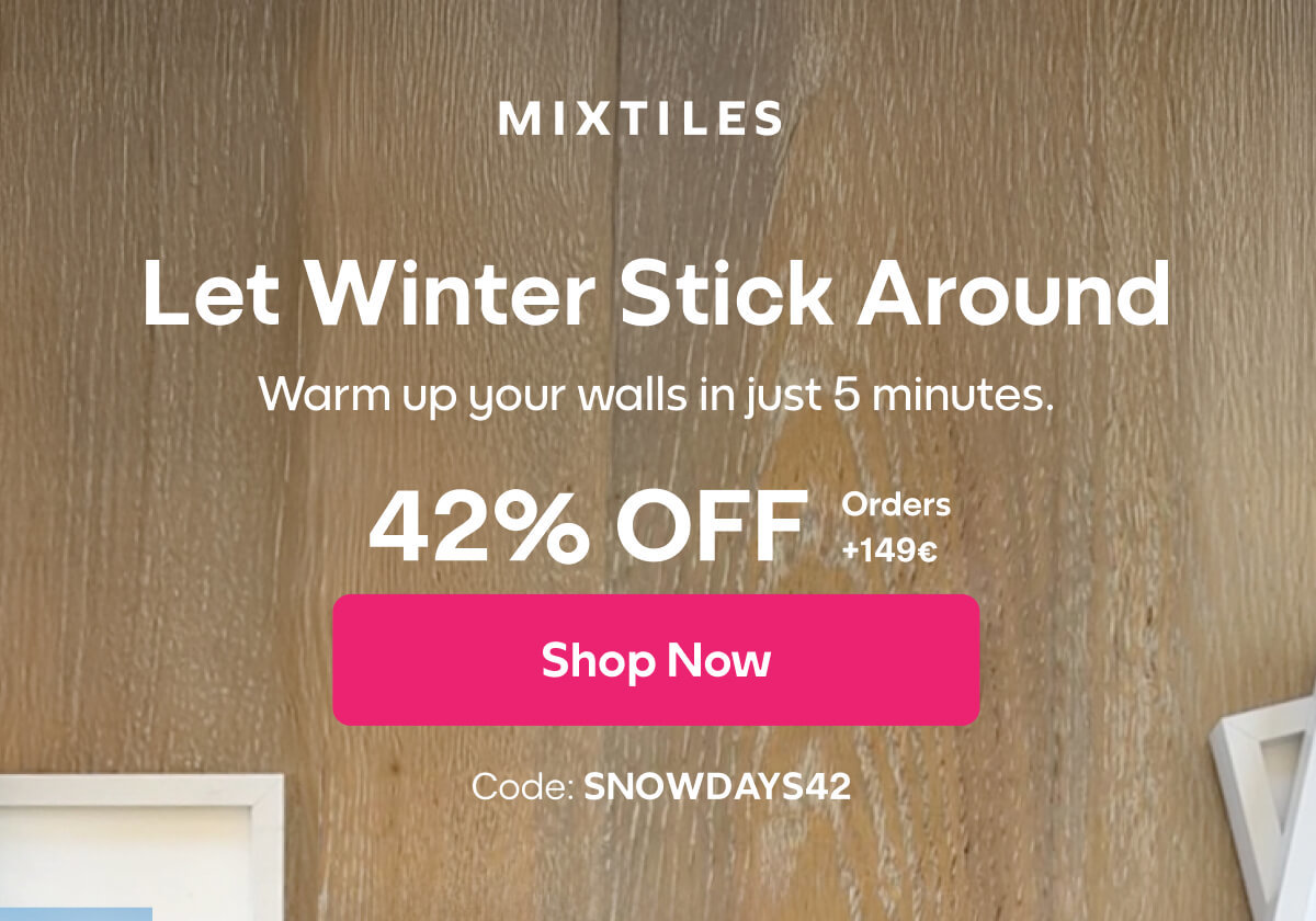 [MIXTILES] Warm up your home with your favorite memories. | ORDER NOW