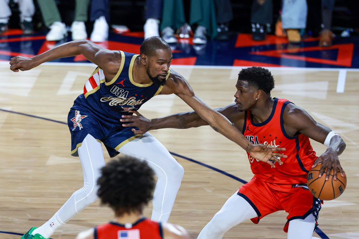 Kevin Durant, Anthony Edwards