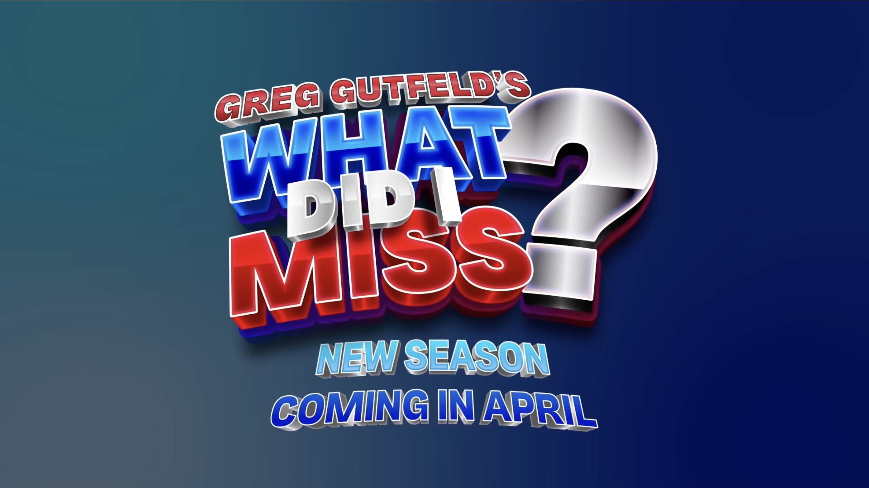 What Did I Miss? Season 2