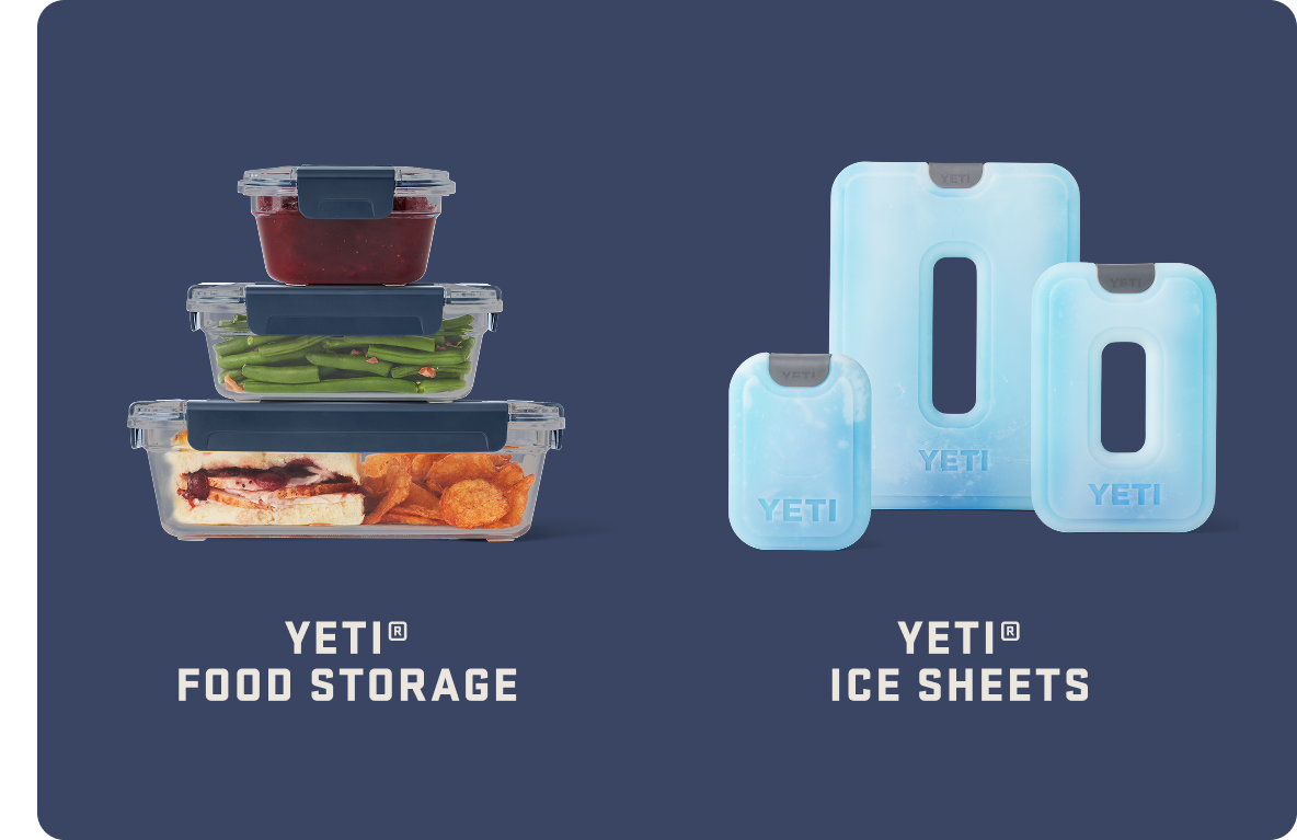 YETI® Food Storage And YETI® Ice Sheets