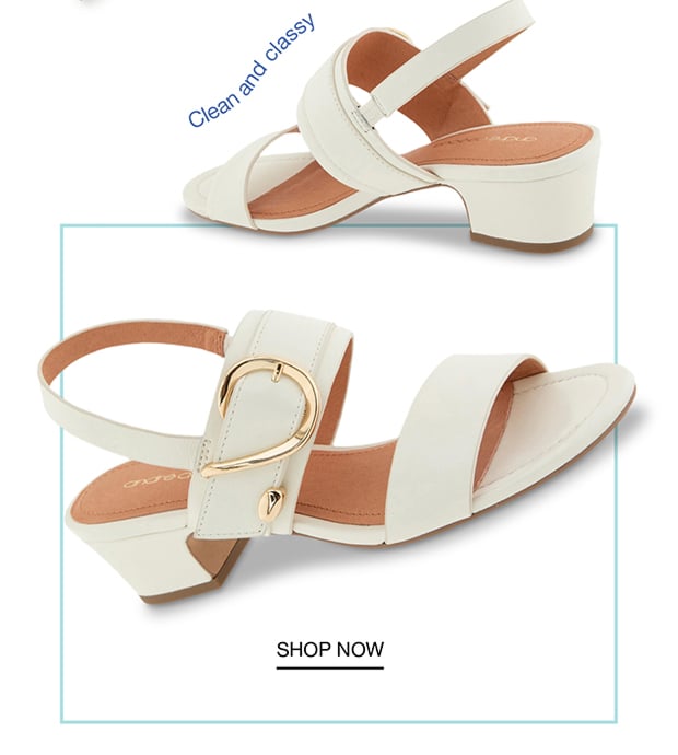 Clean and classy | SHOP NOW