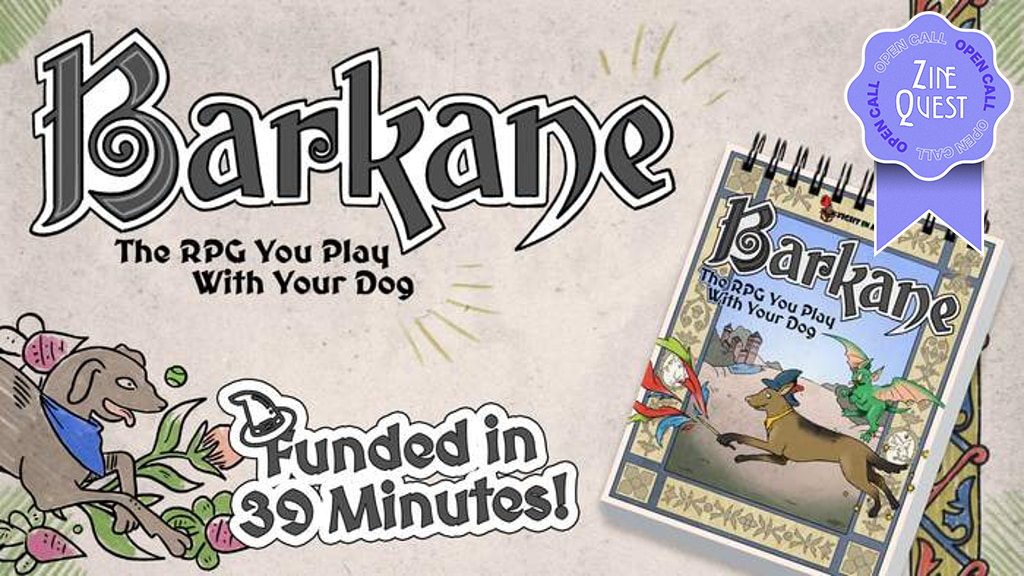 Barkane: The RPG You Play with Your Dog