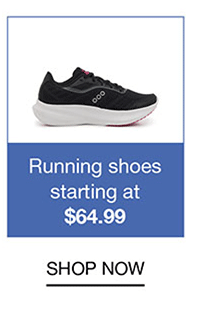 Running Shoes starting at $64.99