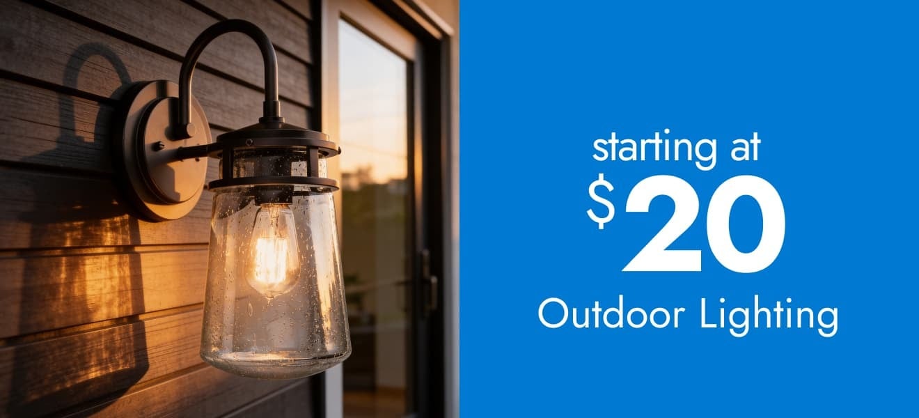 Save on Outdoor Lighting
