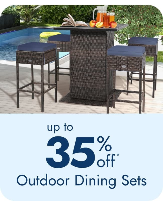 Outdoor Dining Sets—Up to 35% Off