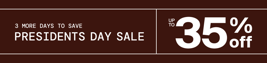 The Presidents Day Sale