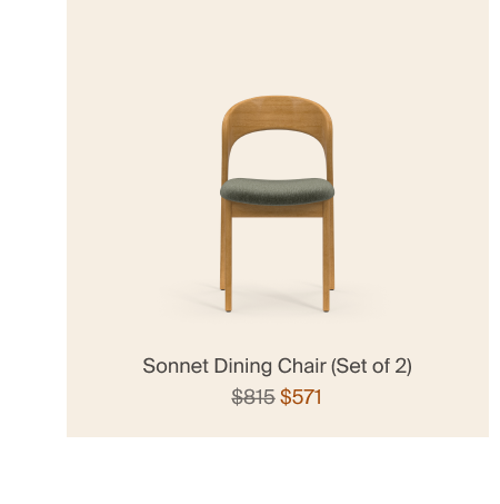 Sonnet Dining Chairs 