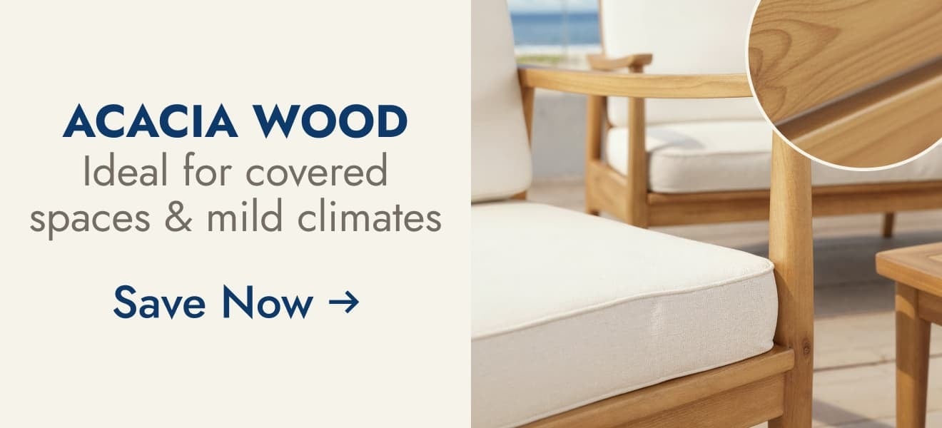 Acacia Wood Patio Furniture