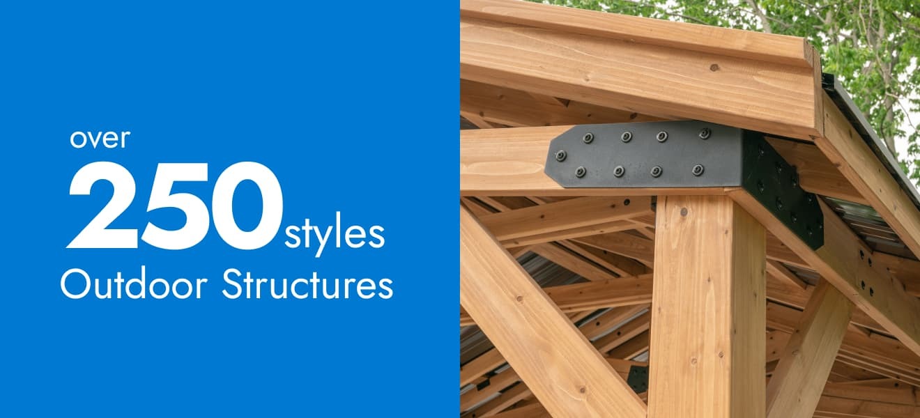 Outdoor Structures—Over 250 Options