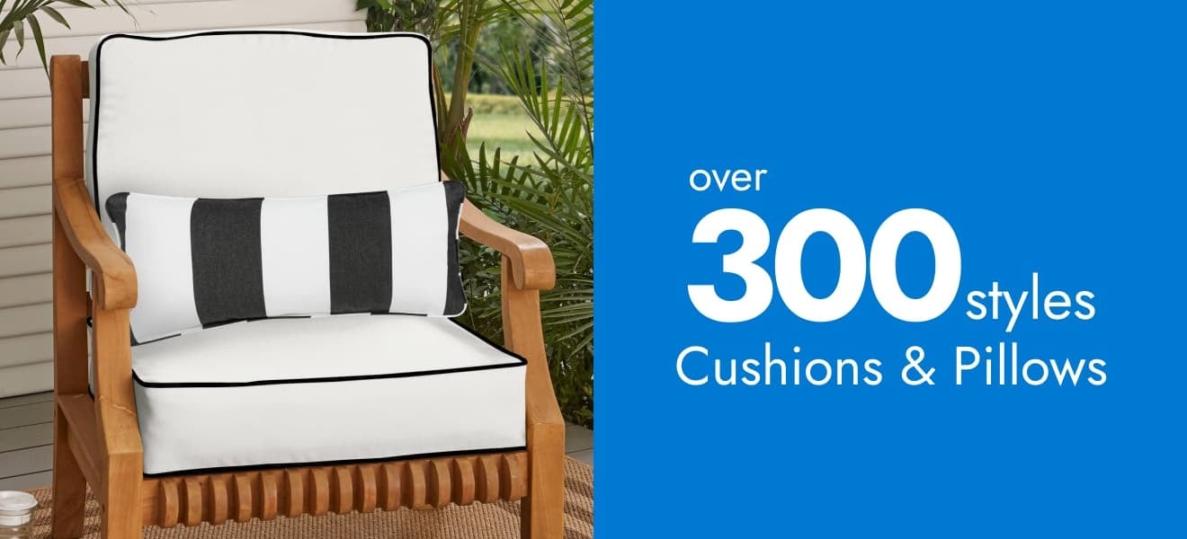 Cushions & Pillows—Starting at $25