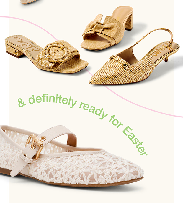 & definitely ready for Easter.