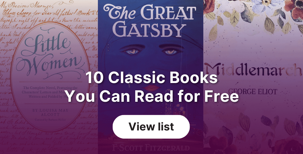 10 Classic Books You Can Read for Free