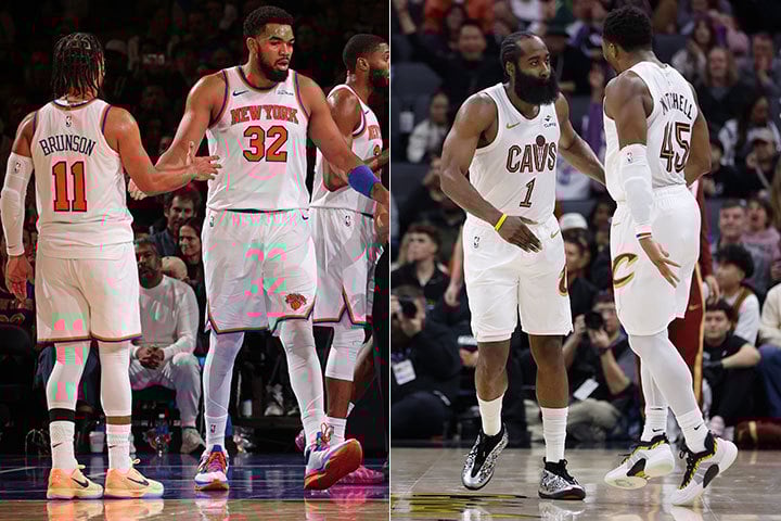 Джален Брансон, Карл-Энтони Таунс, Джеймс Харден, Донован Митчелл