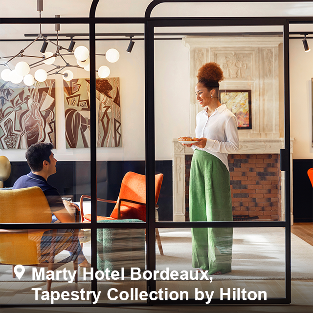 Marty Hotel Bordeaux, Tapestry Collection by Hilton
