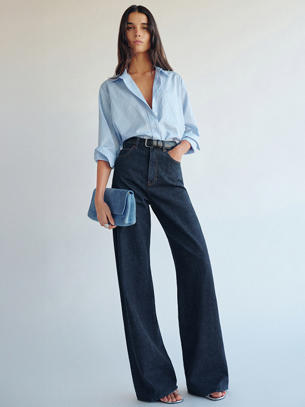 Cary High Rise Slouchy Wide Leg Jeans