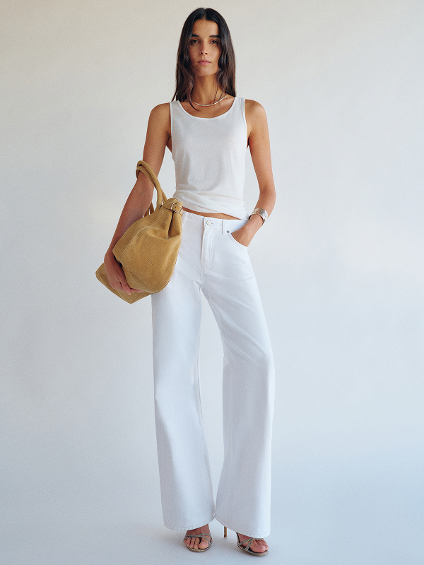 Cary High Rise Slouchy Wide Leg Jeans