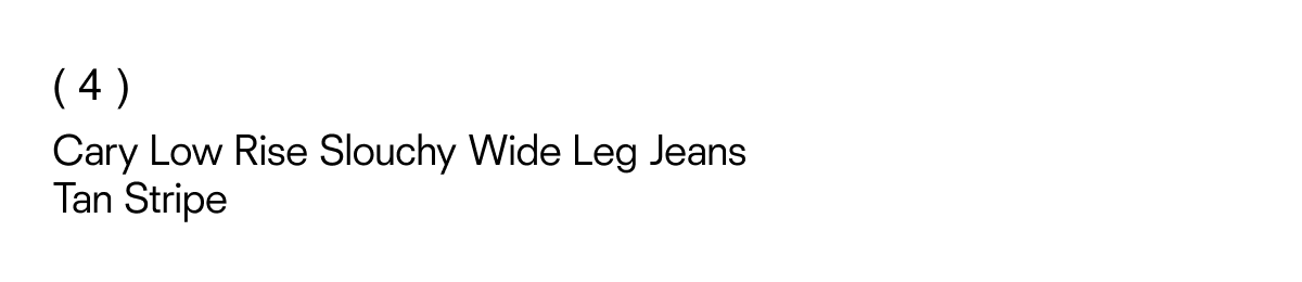 Cary High Rise Slouchy Wide Leg Jeans