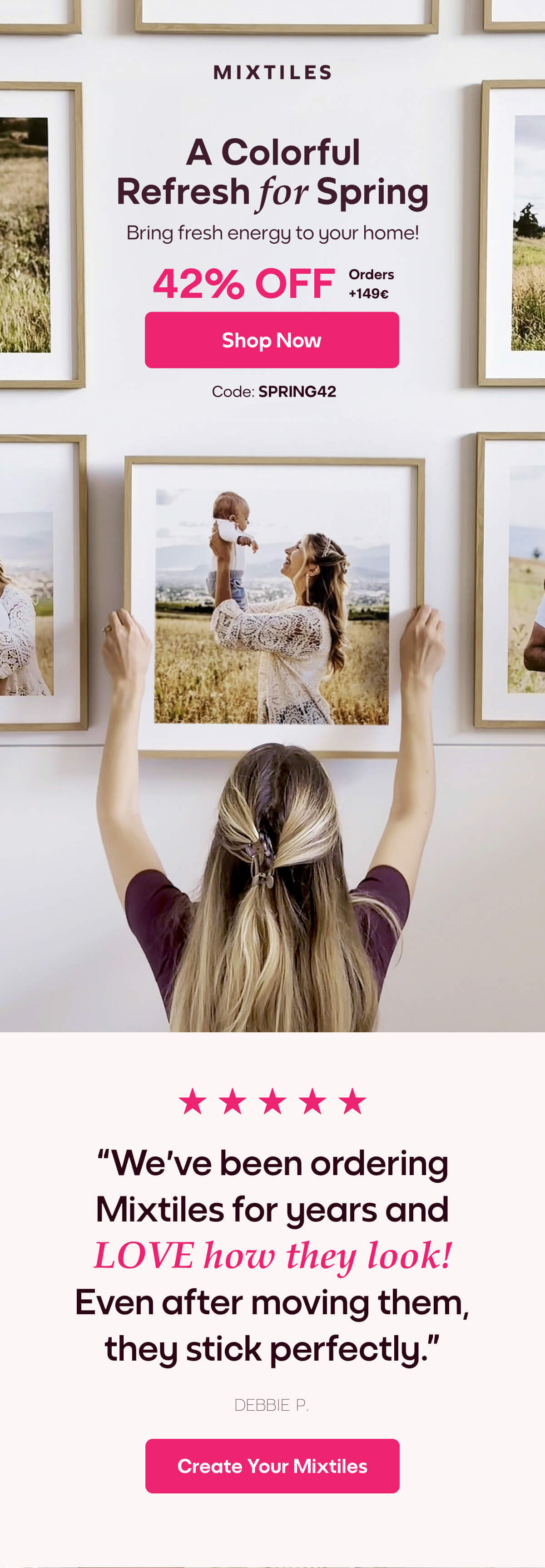 [MIXTILES] Bring fresh energy to your home with Mixtiles. | ORDER NOW