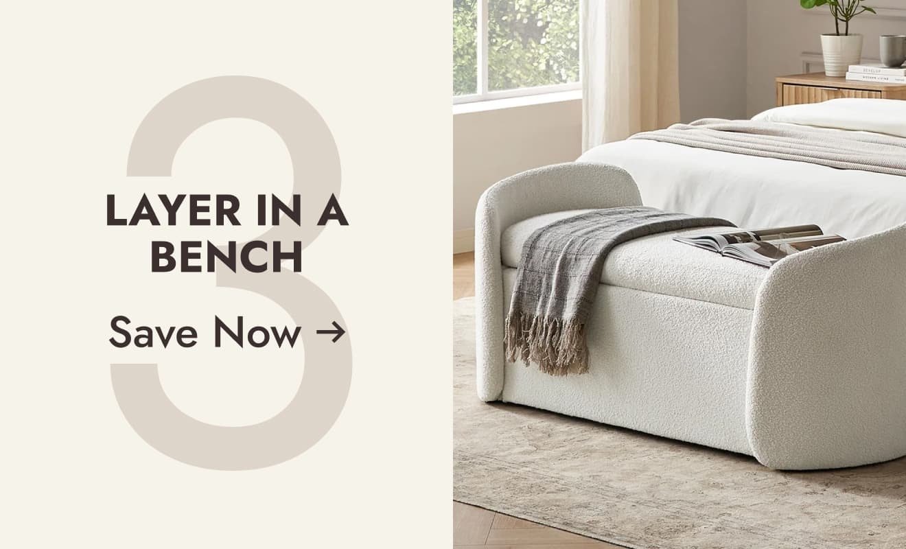 Step 3: Layer in a Bench