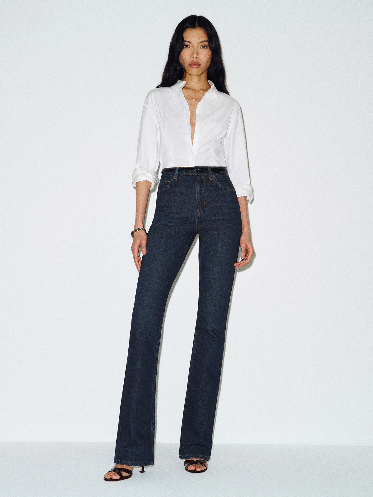 Blair High Rise Baby Bootcut Jeans