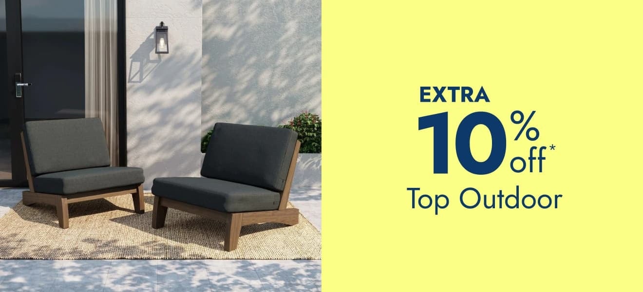 Extra 10% off top outdoor
